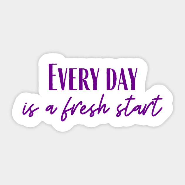 A Fresh Start Sticker by ryanmcintire1232